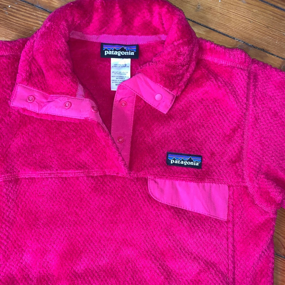 Patagonia Women's Worn Wear Re-Tool Snap-T® Fleece Pullover Polartec jacket - XS - Picture 3 of 7